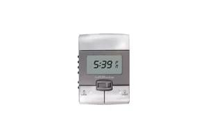Digital display on a garage door opener control panel